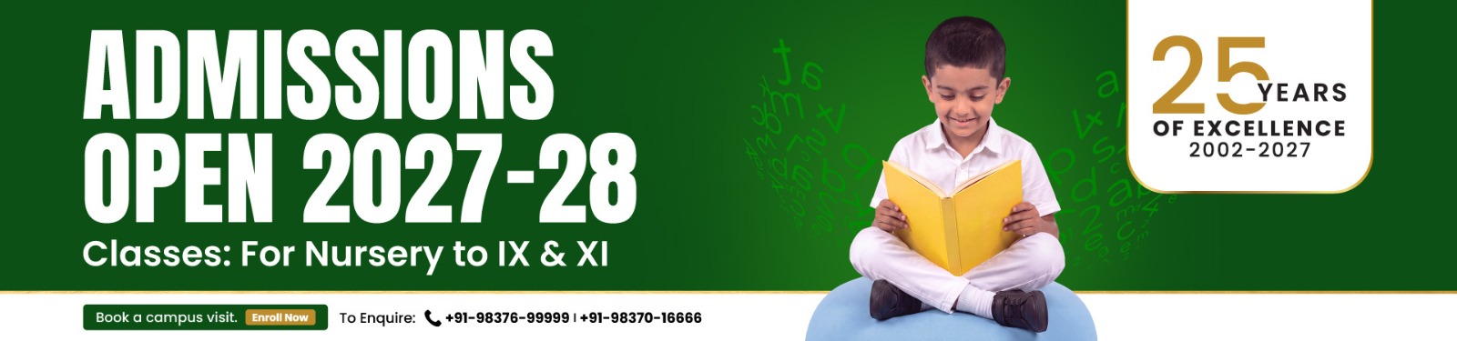 Admissions Open 2026-27